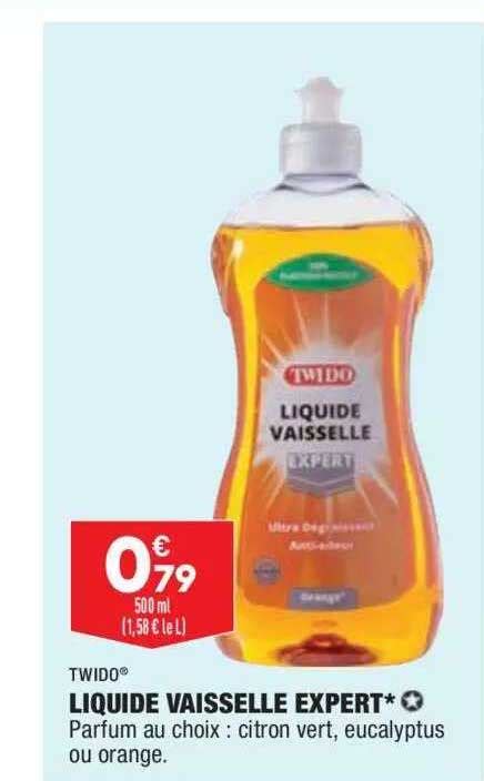 Promo Liquide Vaisselle Expert Twido Chez Aldi ICatalogue Fr