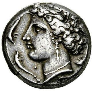 Tetradrachm Uncertain Siculo Punic Mint Numista