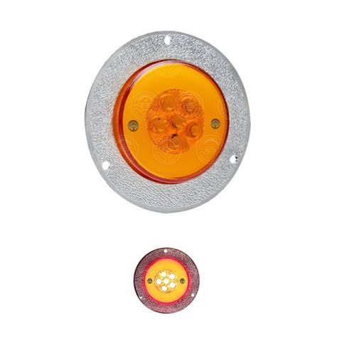 Plafón 6 Leds Aro Plasma Redondo Base Cromo Fija Estrobo 11900 En