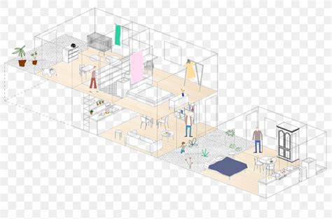 Architectural Drawing Architecture Axonometry Axonometric Projection ...