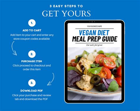 Vegan Meal Prep Guide Plant Based Meal Prep Nutrition Ebook Template