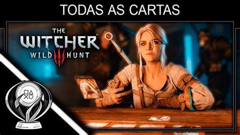 The Witcher 3 Wild Hunt Todas As Cartas De Gwent Troféu