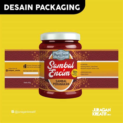 Jasa Desain Packaging Botol Berkualitas Juragan Kreatif