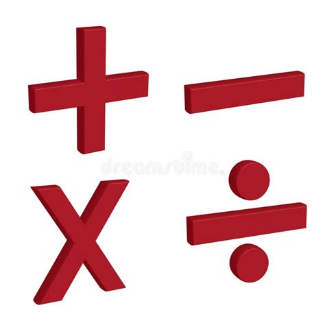 Arithmetic Symbols stock illustration. Illustration of illustration ...