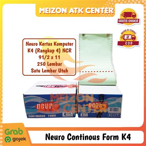 Jual Neuro Continous Form X Ply K Neuro Ncr Kertas