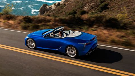 El Lexus Lc 500 Cabrio Aterriza En España Disfrute A Cielo Abierto Con