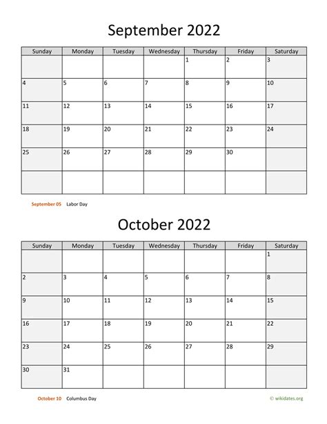 October Week 2022