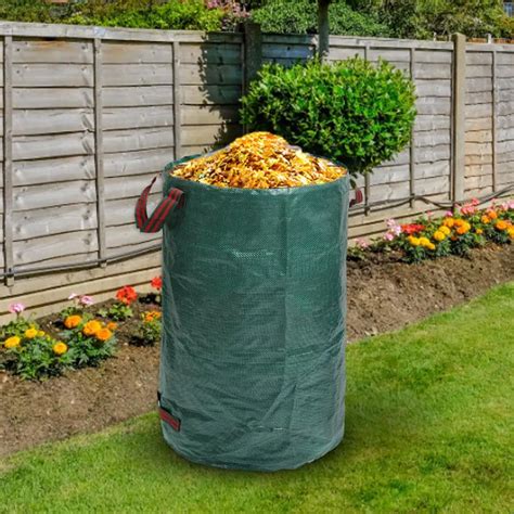 Sac D Chets Verts Poubelle Repliable Pour Feuilles Sac De Jardin