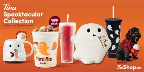 New Tim Hortons Halloween Collection Includes Glow In The Dark Timbits