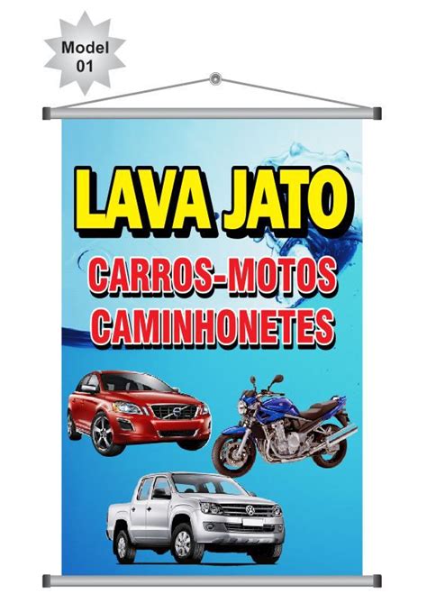 Banner Lava Jato Mod 1400 KRadesivos