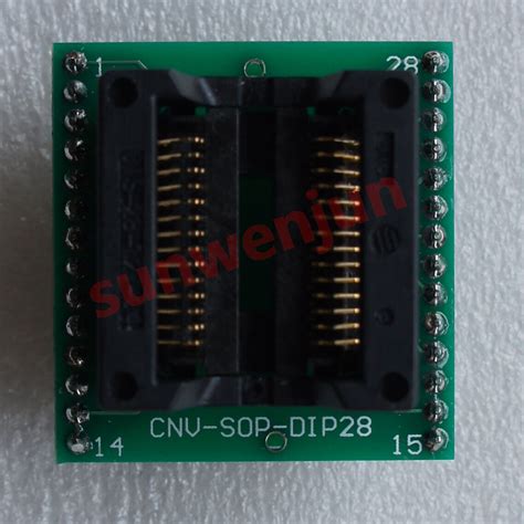 Adp Cnv Sop Dip Soic Dip Adapter Width Mm Mm Pitch