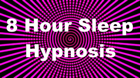 8 Hour Sleep Hypnosis Youtube