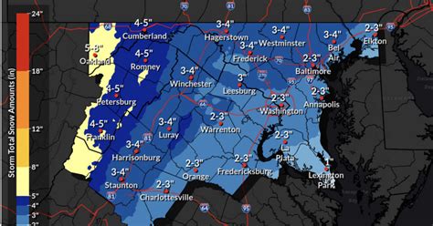 Warrenton Asks Residents To Clear Snow Emergency Routes As Fauquier