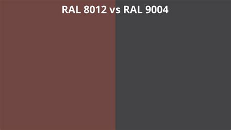 Ral Vs Ral Colour Chart Uk