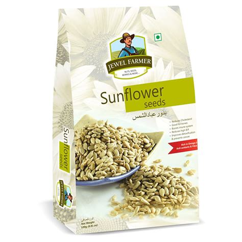 Buy Jewel Farmer Sunflower Seeds 100gm Online From Seeds And Berries