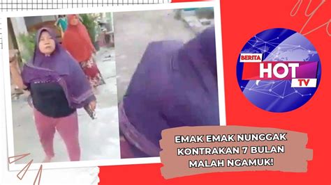 Tak Bayar Kontrakan 7 Bulan Emak Emak Maki Pemilik Kontrakan YouTube