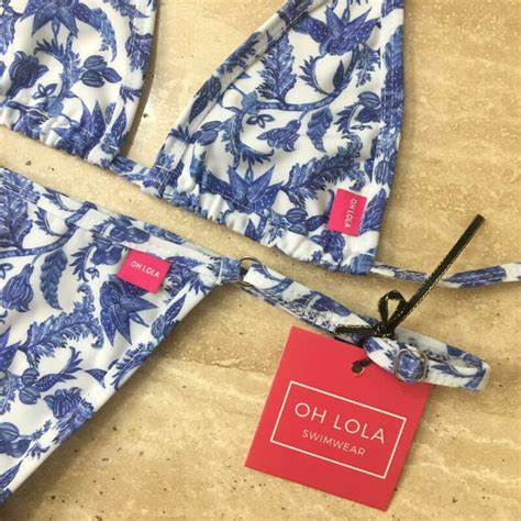 Royal White Blue Micro Bikini Lapis Lazuli Inspired Swimwear