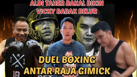 PANAS Aldi Taher Menerima Tantangan Fight Dari Vicky Prasetyo Sang