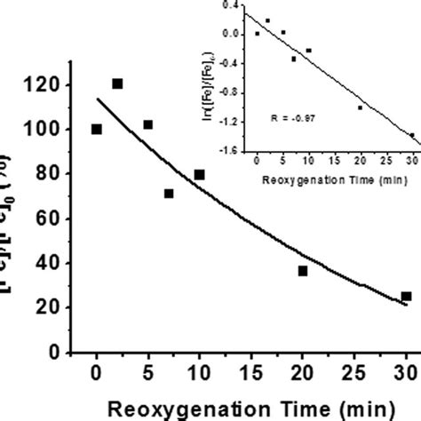 Cellular Level Of Dfo Chelatable Iron During Reoxygenation Following