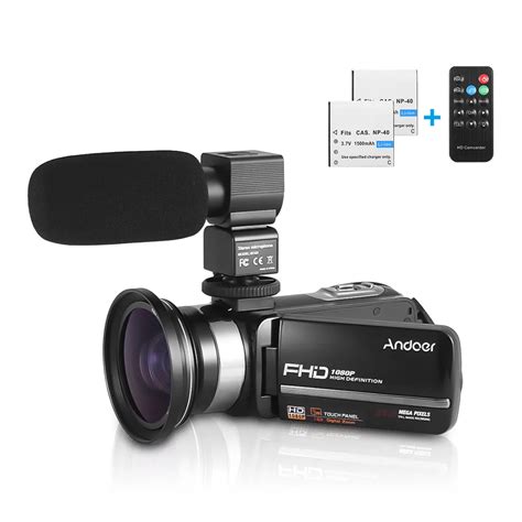 Andoer HDV-301LTRM 1080P 30MP FHD Цифровая видеокамера DV камера ...