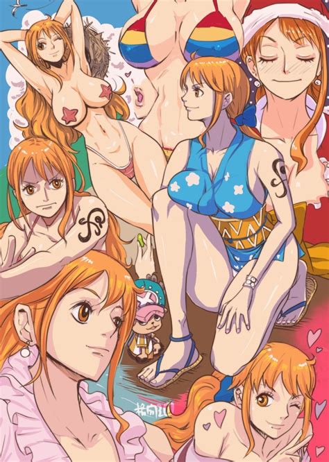 Rule 34 Ass Bikini Female Kakutou Oukoku Male Nami Onami One Piece