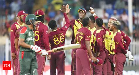 West Indies Vs Bangladesh Match Highlights West Indies Virtually Knock