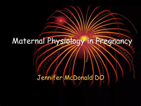 Ppt Maternal Physiology In Pregnancy Powerpoint Presentation Free