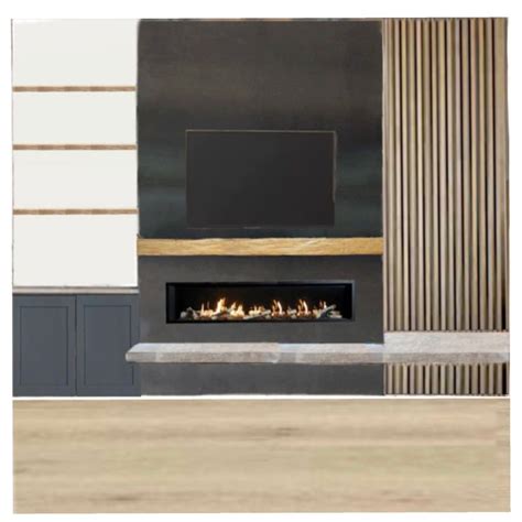 Fireplace Surround | Fireplace surrounds, Fireplace feature wall, Fireplace