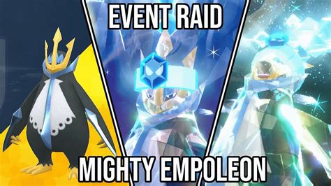 Mighty Empoleon 2 Tera Raid Battle Event 7 Star Raid Boss Pokemon