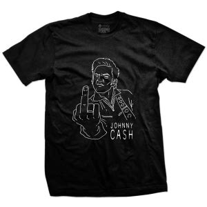 Camiseta Masculina Johnny Cash Amply