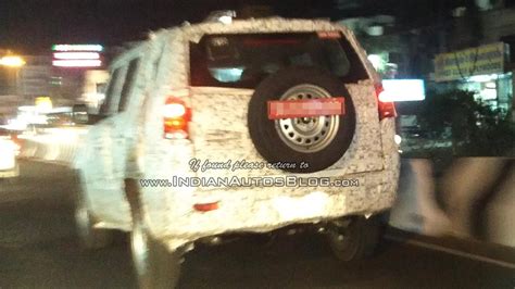 Mahindra TUV500 (Mahindra TUV300 XL) spied testing