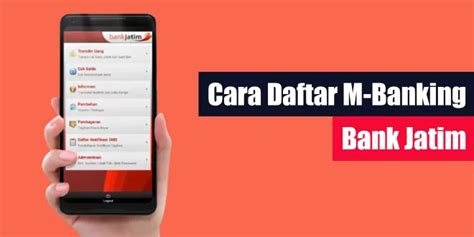 Cara Daftar M Banking Bank Jatim