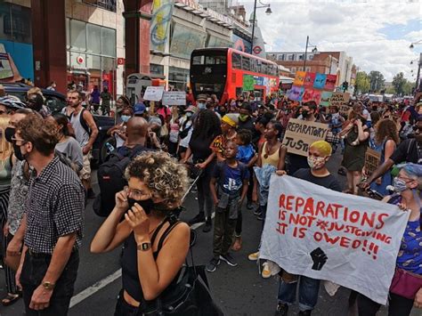 Photos Huge Crowds At Brixton Reparations Day March And Rally Sat 1st