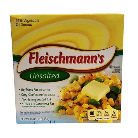 Buy Fleischmanns Unsalted Margarine 16 Oz Holon Kosher Foods Imported Israeli Grocery And Snacks