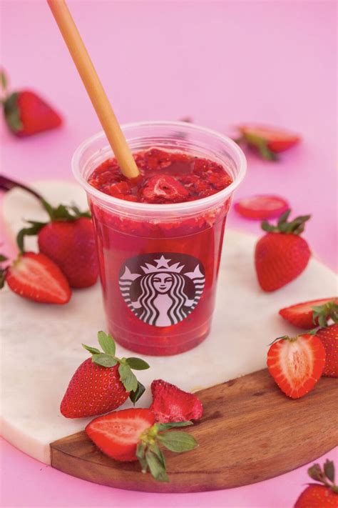 Starbucks Strawberry Acai Refresher Copycat Mind Over Munch