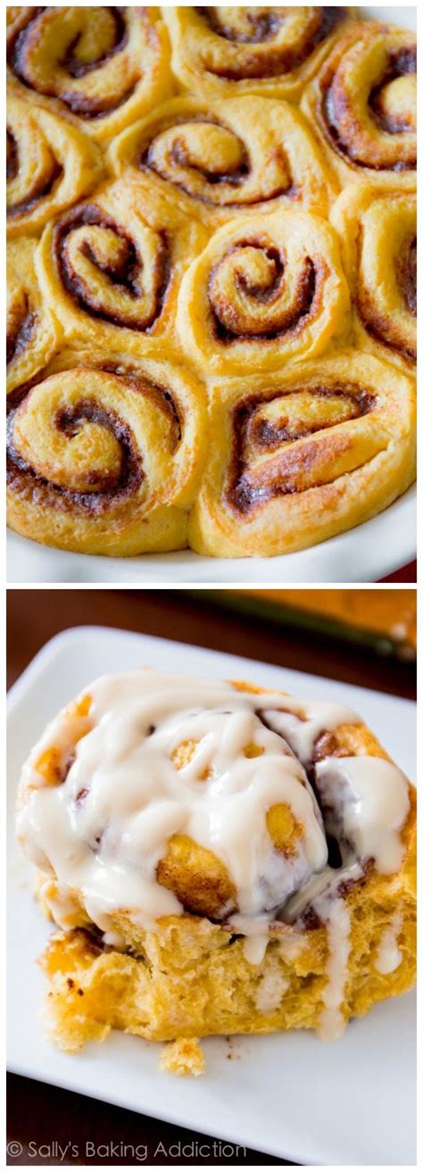 Pumpkin Cinnamon Rolls Sallys Baking Addiction