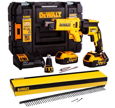 DeWalt DCF620P2K WKRĘTARKA 18V DO PŁYT G K WKRĘTY DCF620P2K Cena