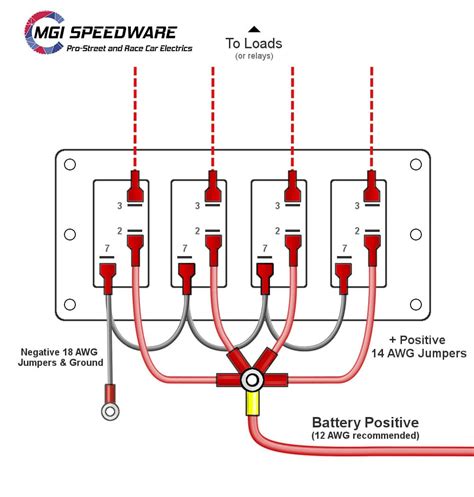 7 Prong Rocker Switch Wiring Diagram How To Switch From 2 Pr