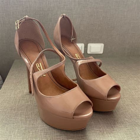 Salto Santa Lolla Nude Sand Lia Feminina Santa Lolla Usado Enjoei