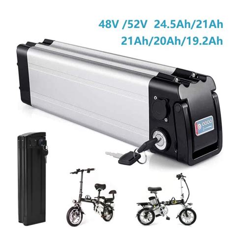 36V 48V 24 5Ah 20Ah 10Ah 12Ah 15Ah Lithium SilverFish Ebike Batterie