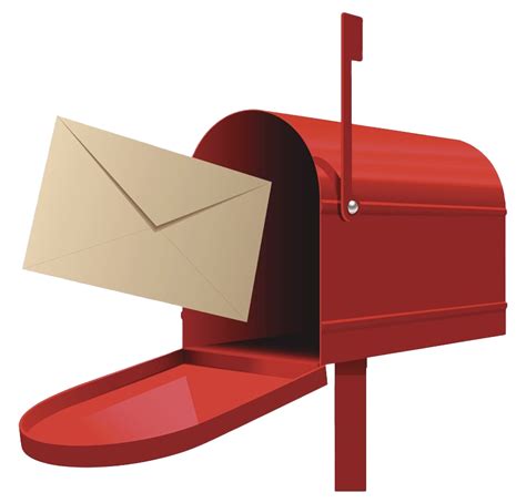 Red Mailbox Transparent Image Png Arts