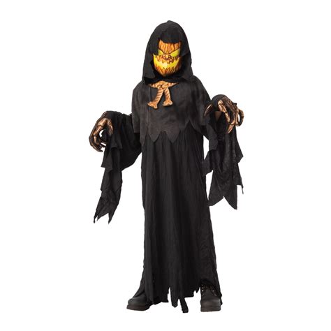 Halloween Possessed Pumpkin Head Child Costume - Walmart.com