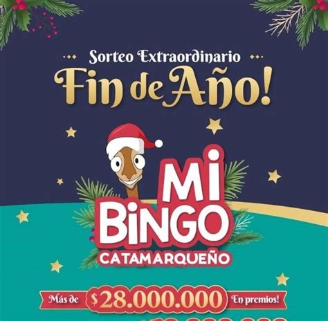 Estos Son Los Ganadores De Mi Bingo Catamarque O