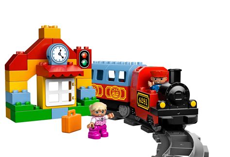 Jouets Et Jeux Lego Duplo Ville Ferroviaire Géant Biens Wagon Personnes