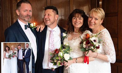Gay Best Friends Who Posed As Straight Finally Marry Their Real Partners Daily Mail Online