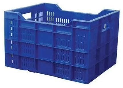 Vegetable Plastic Crate Color Blue At Rs 1466 In Ernakulam ID 6511603