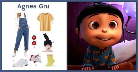 Agnes Gru Costume For Cosplay & Halloween 2024