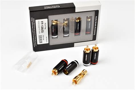 Furutech Fp G Gold Plate Accessories Plugs Audio Plugs Rca