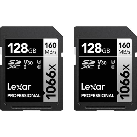 Lexar 128GB Professional 1066x UHS I MicroSDXC Memory Card With