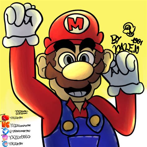 Mario movie design fan art by ValenAnonimo1901 on Newgrounds